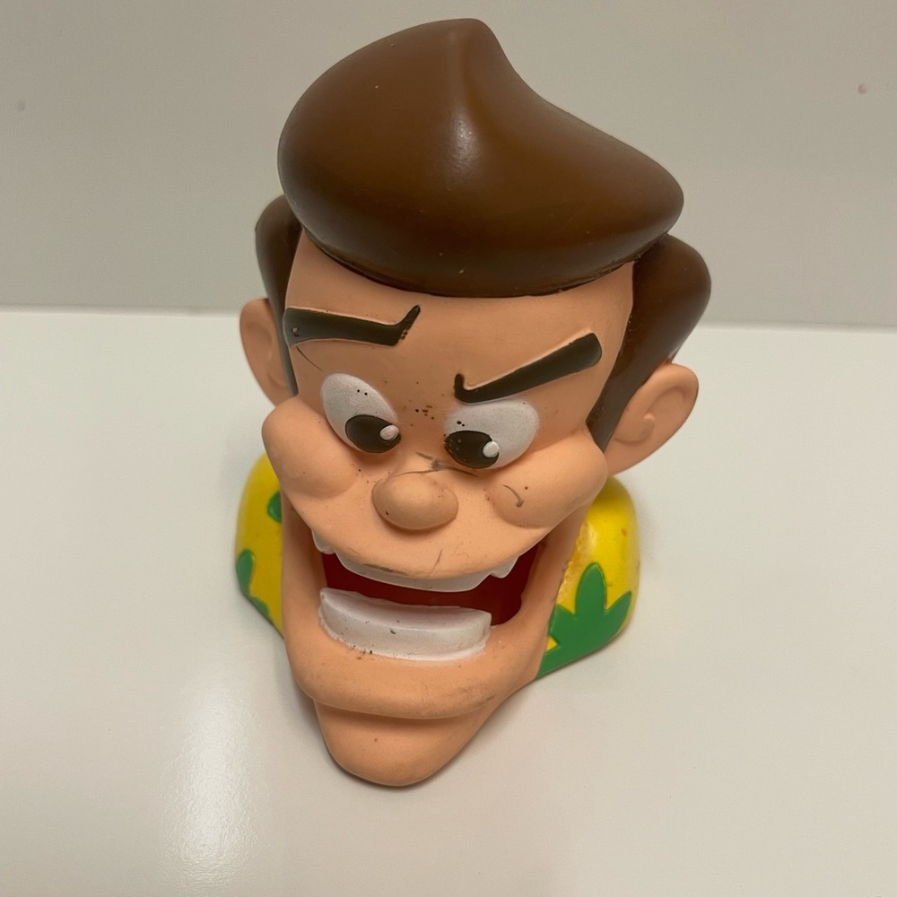 Vintage (1996) Ace Ventura Jim Carrey Rubber Head Toy